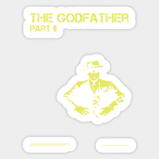 The godfather part II Sticker by gimbri